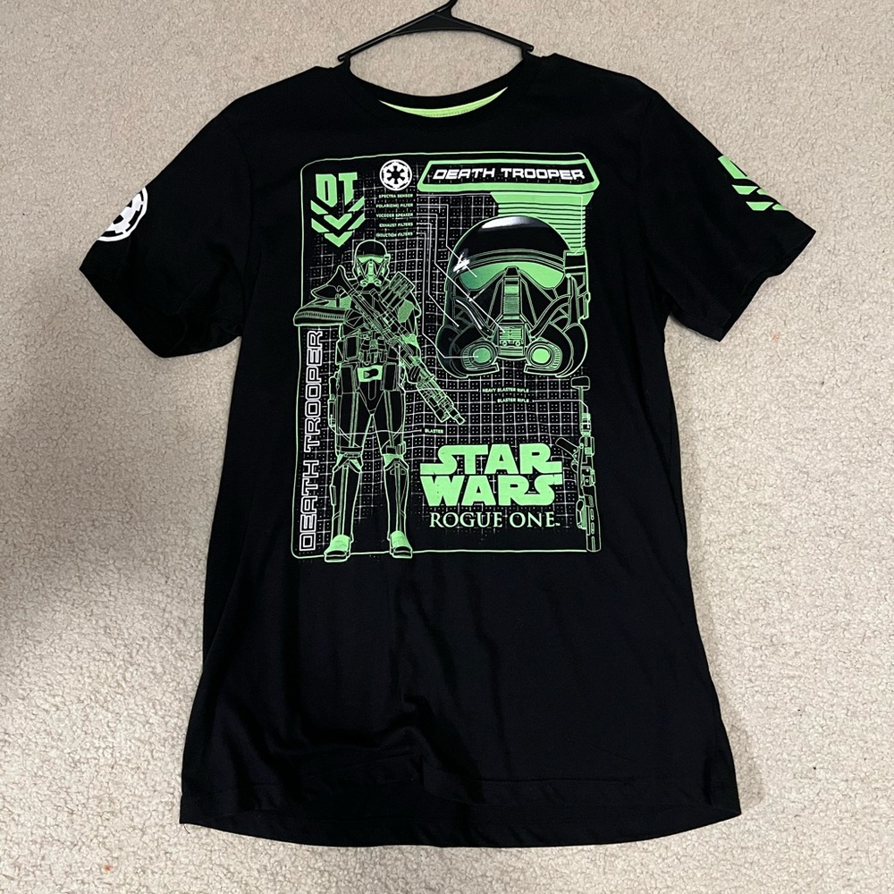 Fifth Sun Black and Green Star Wars Stormtrooper Tee